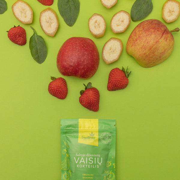 Liofilizuotų obuolių ir uogų kokteilis "Unison"