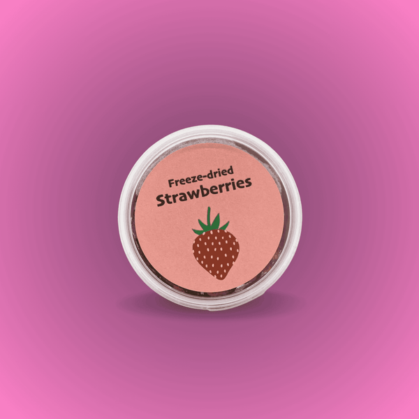 Šaltyje džiovintos braškės