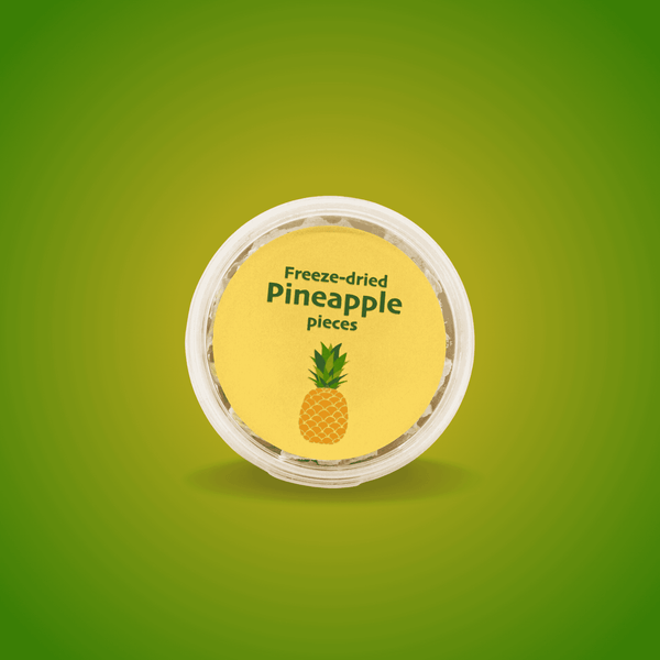 Šaltyje džiovinti ananasai