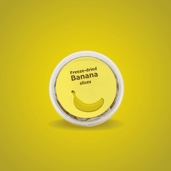 Liofilizuoti bananai