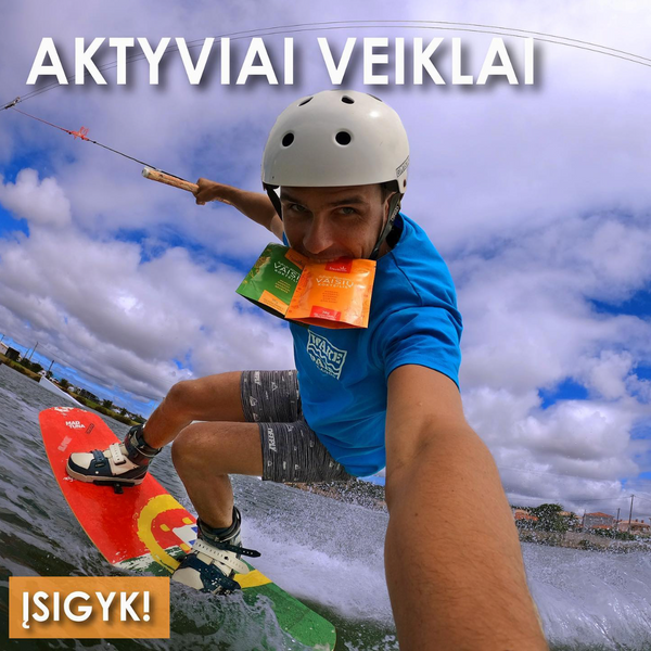 Vaisių kokteilis aktyviai veiklai