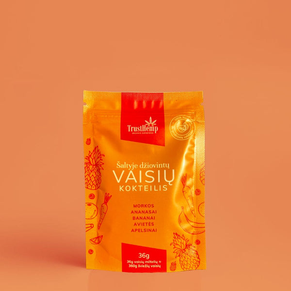 Morkų ir ananasų kokteilis "Spellbind"